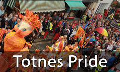 Totnes Pride Flags